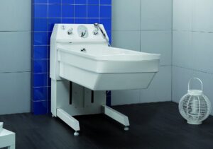 Подъемная ванна для ухода за пациентами UNBESCHEIDEN